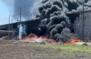 Choque de tren y pipa de gas en Querétaro deja dos muertos Choque de tren y pipa de gas en Querétaro deja dos muertos