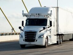 Primer camión de carga totalmente autónomo completa entrega comercial en Texas Primer camión de carga totalmente autónomo completa entrega comercial en Texas