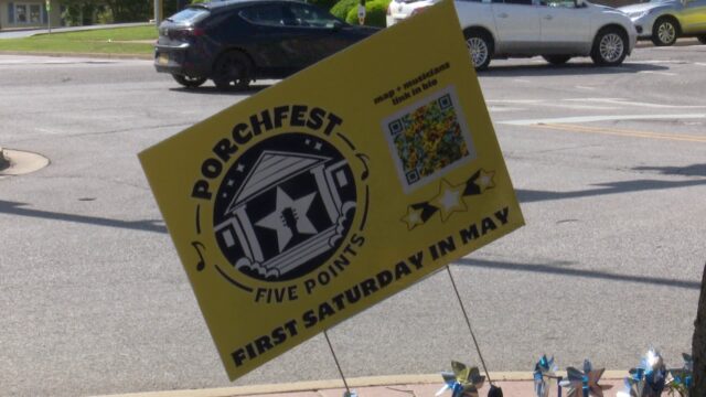 Calles cerradas en Five Points por el PorchFest este sábado