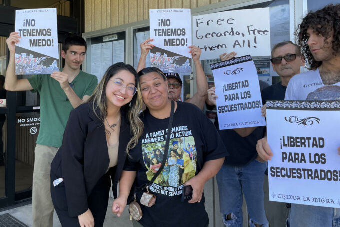 Familia de migrante Gerardo Reyes exige justicia tras detencion injustificada en Texas Familia de migrante Gerardo Reyes exige justicia tras detencion injustificada en Texas