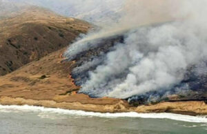 Feroz incendio forestal provoca la evacuación de miles en el sur de California Feroz incendio forestal provoca la evacuación de miles en el sur de California
