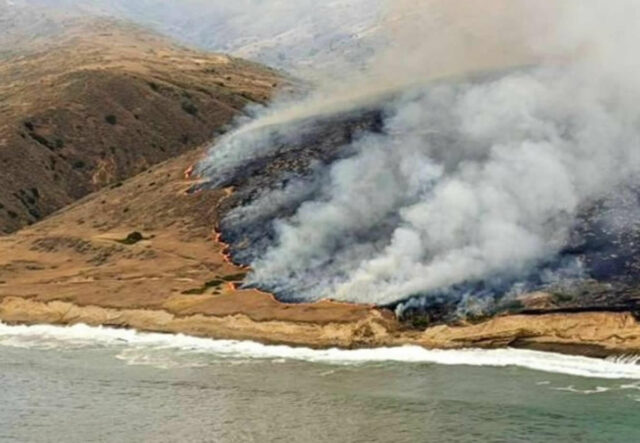 Feroz incendio forestal provoca la evacuación de miles en el sur de California