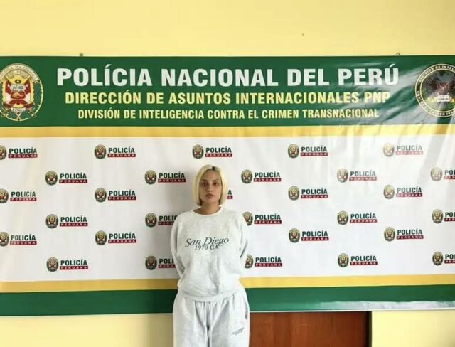 Interpol detiene a modelo Nadeska Widausky en Lima por trata de personas