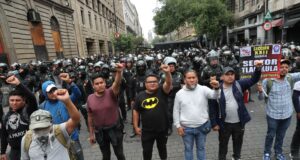 Mundial de Fútbol 2026 provoca blindaje policiaco en el Zócalo de México Mundial de Fútbol 2026 provoca blindaje policiaco en el Zócalo de México