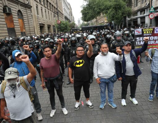 Mundial de Fútbol 2026 provoca blindaje policiaco en el Zócalo de México Mundial de Fútbol 2026 provoca blindaje policiaco en el Zócalo de México