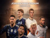 Argentina vs Islandia en Auburn: Todo sobre el partido amistoso Póster del partido Argentina vs Islandia en Jordan-Hare Stadium de Auburn, Alabama, con Lionel Messi.
