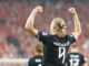 Mundial 2026: Noruega clasifica con un Haaland imparable El futbolista Erling Haaland celebra de espaldas con los puños en alto luciendo el apellido Brauthaaland en el Mundial 2026.