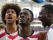 Mundial 2026: Estados Unidos golea a Paraguay en debut histórico Jugadores de Estados Unidos celebran eufóricos un gol en el partido del Mundial contra Paraguay.