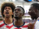 Mundial 2026: Estados Unidos golea a Paraguay en debut histórico Jugadores de Estados Unidos celebran eufóricos un gol en el partido del Mundial contra Paraguay.