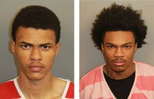 Tiroteo masivo en Birmingham deja dos muertos y dos capturados Retratos policiales de Jaylon Deshaun Hicks y Tavarius Thomas, acusados por el tiroteo mortal de Birmingham en Alabama.