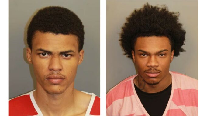 Tiroteo masivo en Birmingham deja dos muertos y dos capturados Retratos policiales de Jaylon Deshaun Hicks y Tavarius Thomas, acusados por el tiroteo mortal de Birmingham en Alabama.
