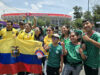 Ruptura diplomática enmarca el choque México vs Ecuador en el Mundial Aficionados de México y Ecuador conviven pacíficamente en el Estadio Azteca pese a la ruptura diplomática de sus países.