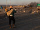Seguridad en Tacna se refuerza por crisis en la frontera Protesta y bloqueo vial en la carretera hacia Tacna y La Yarada durante crisis fronteriza de Perú.