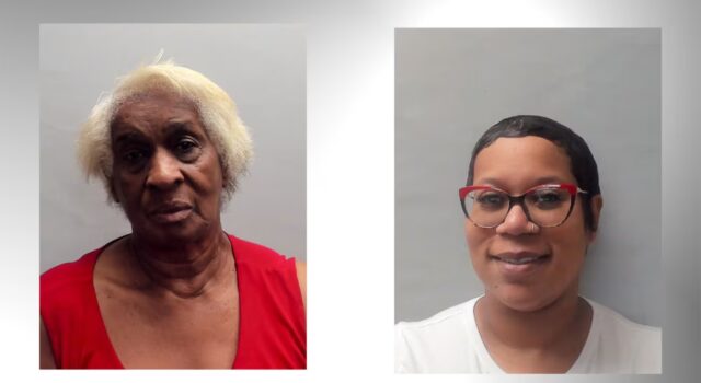 Maltrato infantil en guardería de Talladega deja dos condenadas Fotografías de fichaje policial de Shirley Curry y Jasmine Ragland, acusadas de maltrato infantil en una guardería.