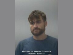 Huntsville registra arresto de un hombre por sobredosis de menor Foto de ficha policial de Christopher Todd Wilson, acusado de homicidio involuntario en Huntsville.
