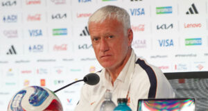 Deschamps ve a España favorita en la semifinal del Mundial Didier Deschamps en la rueda de prensa previa al partido de Francia contra España por el Mundial.