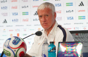 Deschamps ve a España favorita en la semifinal del Mundial Didier Deschamps en la rueda de prensa previa al partido de Francia contra España por el Mundial.