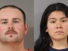 Exoficiales de Blount enfrentan cargos por muerte de recluso Fotografías policiales de los exoficiales de Alabama Joseph Michael Blaine Evans y Liletzy Valdez Carbajal tras su arresto.