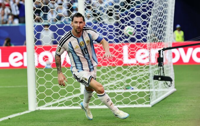 Argentina sufre ante Cabo Verde para ir a octavos del Mundial 2026 Lionel Messi con la camiseta número 10 de Argentina en el Mundial 2026.