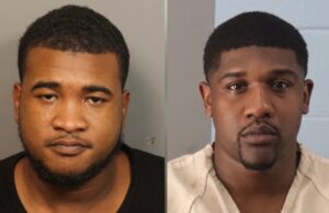 Arrestan a dos hombres con drogas y armas en Birmingham Fichas policiales de Patrick Coleman Jr. y D’Andre Glasco, arrestados por drogas y armas en Birmingham, Alabama.