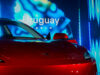 Tesla llega a Uruguay para expandir la movilidad eléctrica Un automóvil eléctrico Tesla color rojo durante la presentación oficial de la marca en Uruguay.