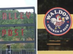 Waldo’s Chicken creará 40 empleos en Chelsea Letrero del complejo Valley Post y logotipo oficial del restaurante Waldo's Chicken and Beer en Chelsea.