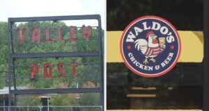 Waldo’s Chicken creará 40 empleos en Chelsea Letrero del complejo Valley Post y logotipo oficial del restaurante Waldo's Chicken and Beer en Chelsea.