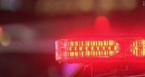 Hombre recién liberado asesina a una mujer en Cordova Luces rojas de patrulla policial en operativo de emergencia por caso de asesinato en Cordova, Alabama.
