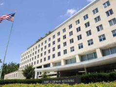 EE. UU. revocaría visas a quienes pidan asilo en el país Sede del Departamento de Estado de EE. UU. en el edificio Harry S. Truman sobre medidas relativas a visas y asilo.