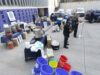 Desmantelan red del Cártel Jalisco con metanfetamina en Europa Rueda de prensa policial donde muestran utensilios e insumos incautados al Cártel Jalisco en Cataluña.