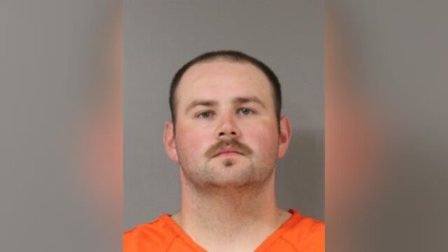 Foto policial de Joseph Evans, exguardia procesado por la muerte de un recluso en Blount County.