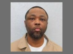 Pena de muerte en Alabama ratificada para asesino de policía Retrato policial de LaJeromeny Brown condenado a pena de muerte en Alabama por el crimen de un oficial.
