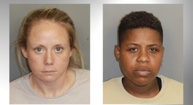 Arresto en Birmingham por robo e irrupción en vehículo Fotos policiales de Lindsey White y Martika Woods arrestadas por robo de vehículos en Birmingham.
